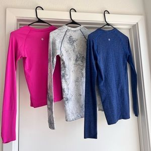 Lululemon Swiftly Tech 2.0 Long Sleeves.